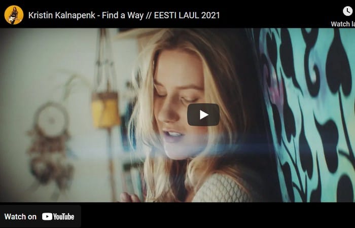 European School of Alicante alumna Kristin Kalnapenk - Estonian Eurovision song competition