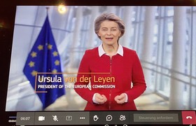 Special greetings to all Alumni from the President of the European Commission, Dr. Ursula von der Leyen.